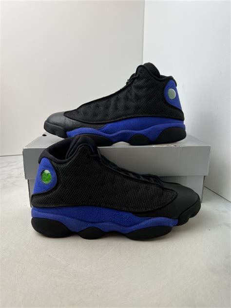 black 13s jordans|jordan 13 black hyper blue.